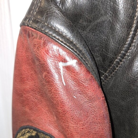 MATCHLESS CIRCULAR ROAD 115TH CELEBRATION LEATHER BOMBER JACKET - Picture 5 of 16